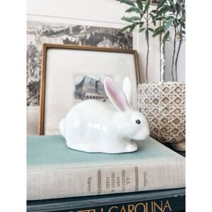 Vintage Porcelain Bunny Figurine